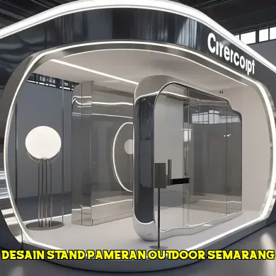 desain stand pameran outdoor semarang